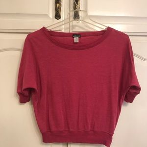 Pink shirt from wet seal barely worn